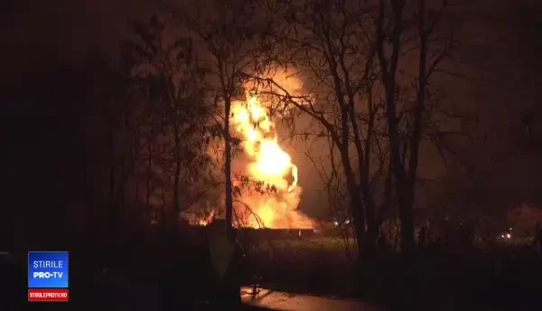 S-a descoperit cauza incendiului violent din Sibiu. Cine este responsabil pentru dezastru