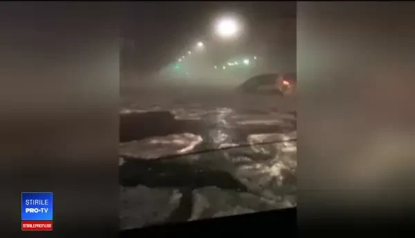 Roma, acoperită de grindină. Reacţia unei românce: