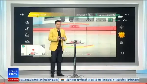 iLikeIT. Cea mai performantă dronă de pe piaţă are 8 camere pentru poziţionare