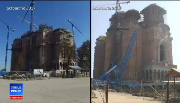 Mozaic, marmură și foiță de aur, în Catedrala Mântuirii Neamului. Cât au costat lucrările până acum