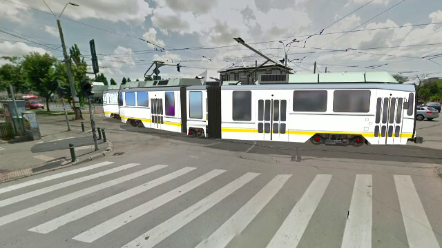 ANIMAȚIE GRAFICĂ. Cum s-au ciocnit două tramvaie în Capitală. Impactul, deosebit de violent