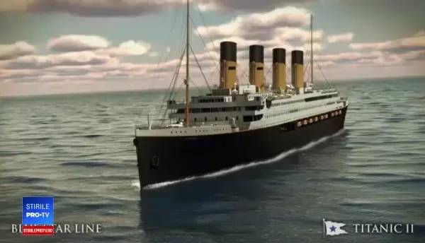 Anul în care va pleca în prima călătorie Titanic II, replica navei scufundate în 1912