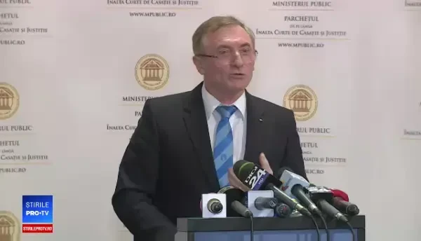 Augustin Lazăr, cu lacrimi în ochi și voce tremurândă la finalul declaraţiei de presă