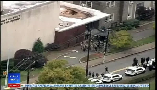 Atac cu 11 morți și 6 răniți în SUA. Strigătele autorului, un antisemit şi adept al supremaţiei albilor