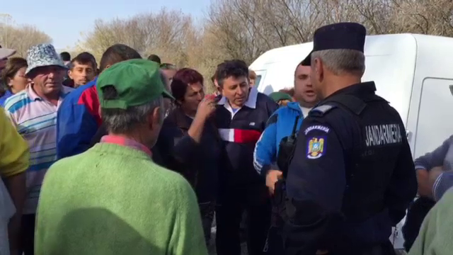 Scandal într-o localitate din Dolj din cauza pestei porcine. A fost necesară intervenția jandarmilor