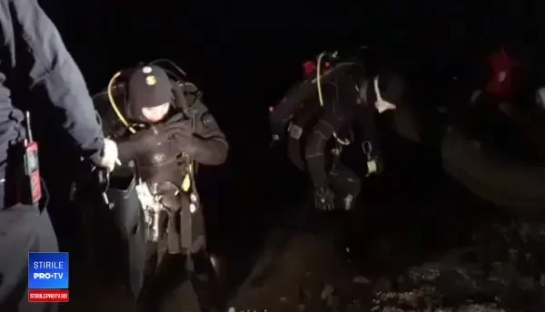 Un bărbat a insistat să înoate în Olt, spunând că apa nu e rece. Ce a urmat