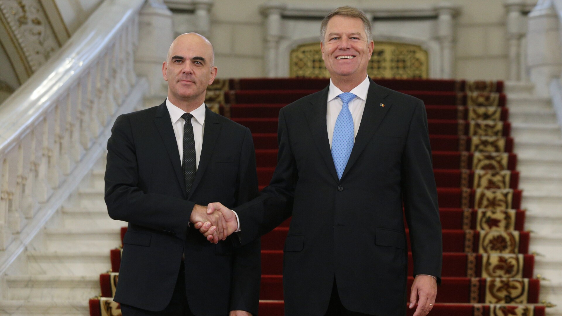 Alain Berset, Klaus Iohannis