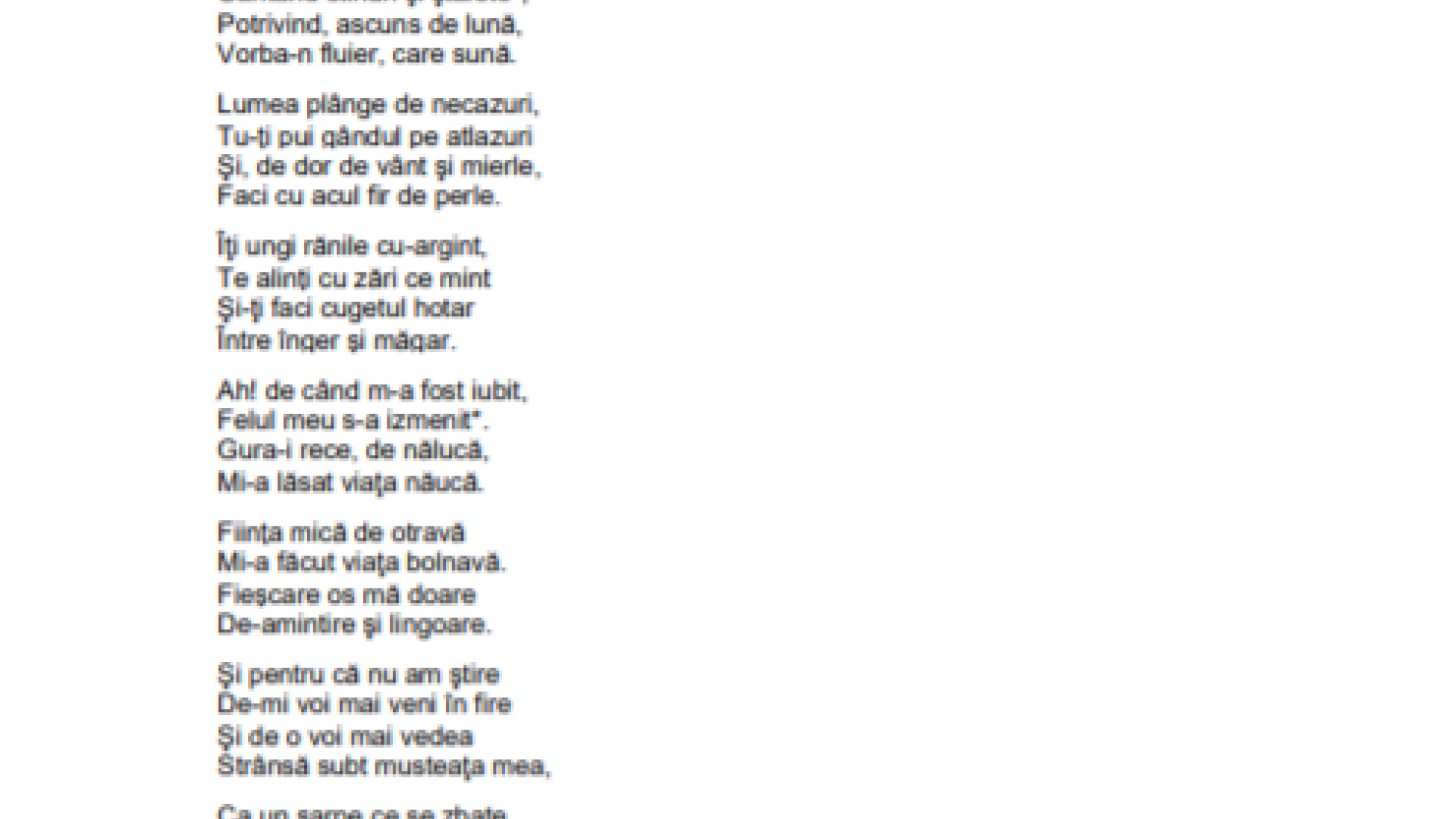 subiect romana bac 2019