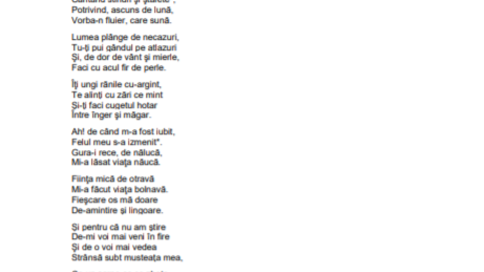 subiect romana bac 2019