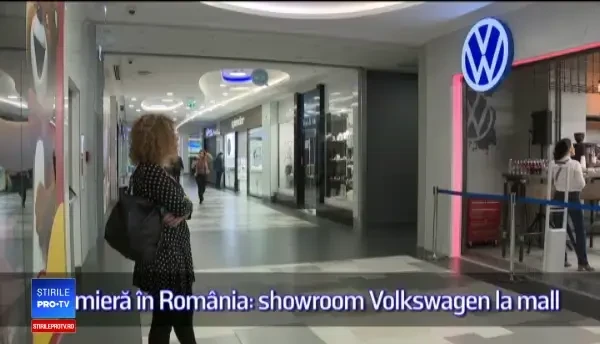 (P) Premieră Volkswagen în România: vă puteți comanda mașina direct din mall