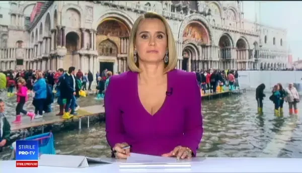 Cum arată centrul istoric al Veneţiei după furtunile violente din ultimul timp