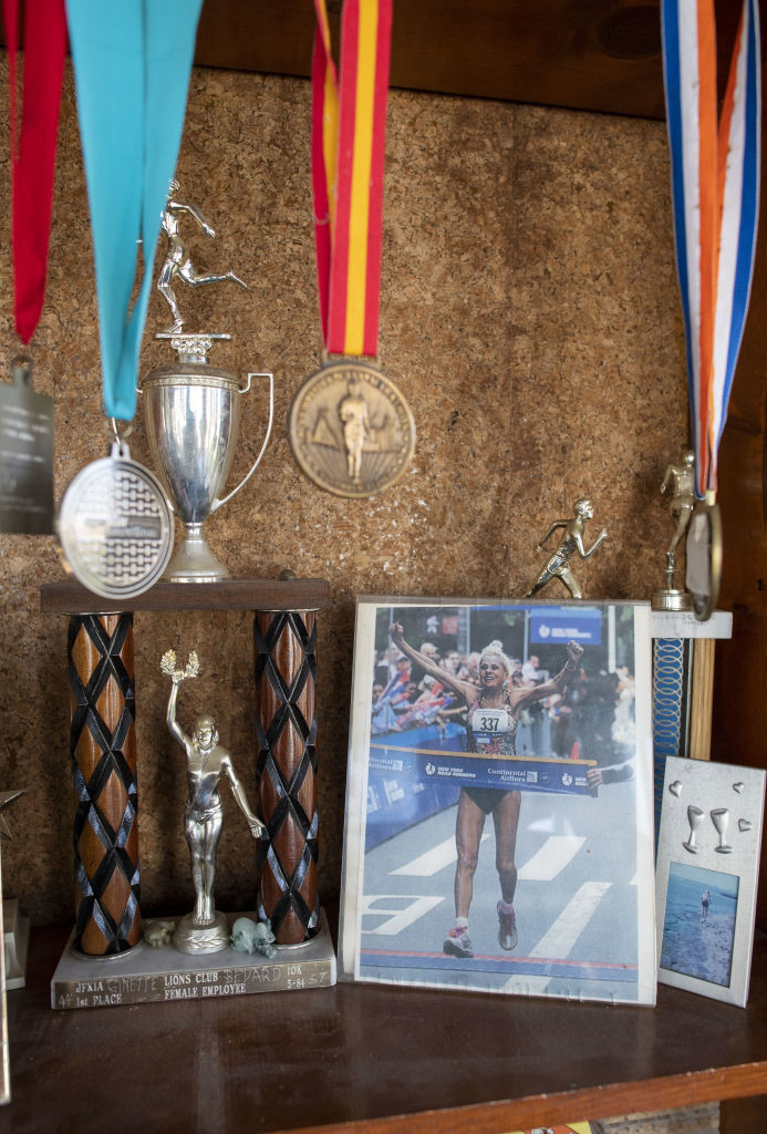 Maratonista octogenara