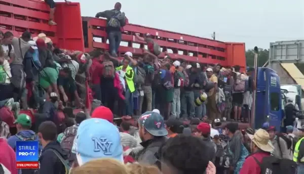 O a doua caravană cu migranți se îndreaptă spre Statele Unite