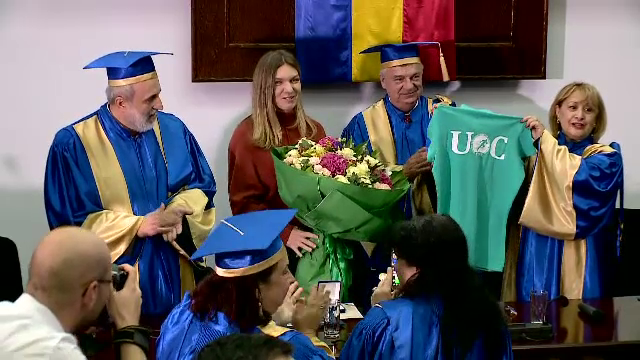 Simona Halep, desemnată ambasadorul Universității Ovidius: „Nu regret nimic”