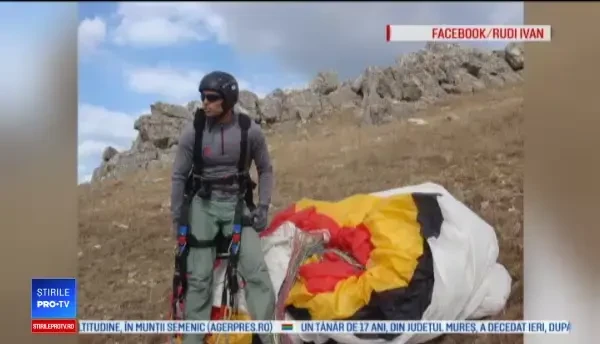 Un paraşutist român a murit în Alpi chiar sub ochii prietenilor săi. "A avut un nod"