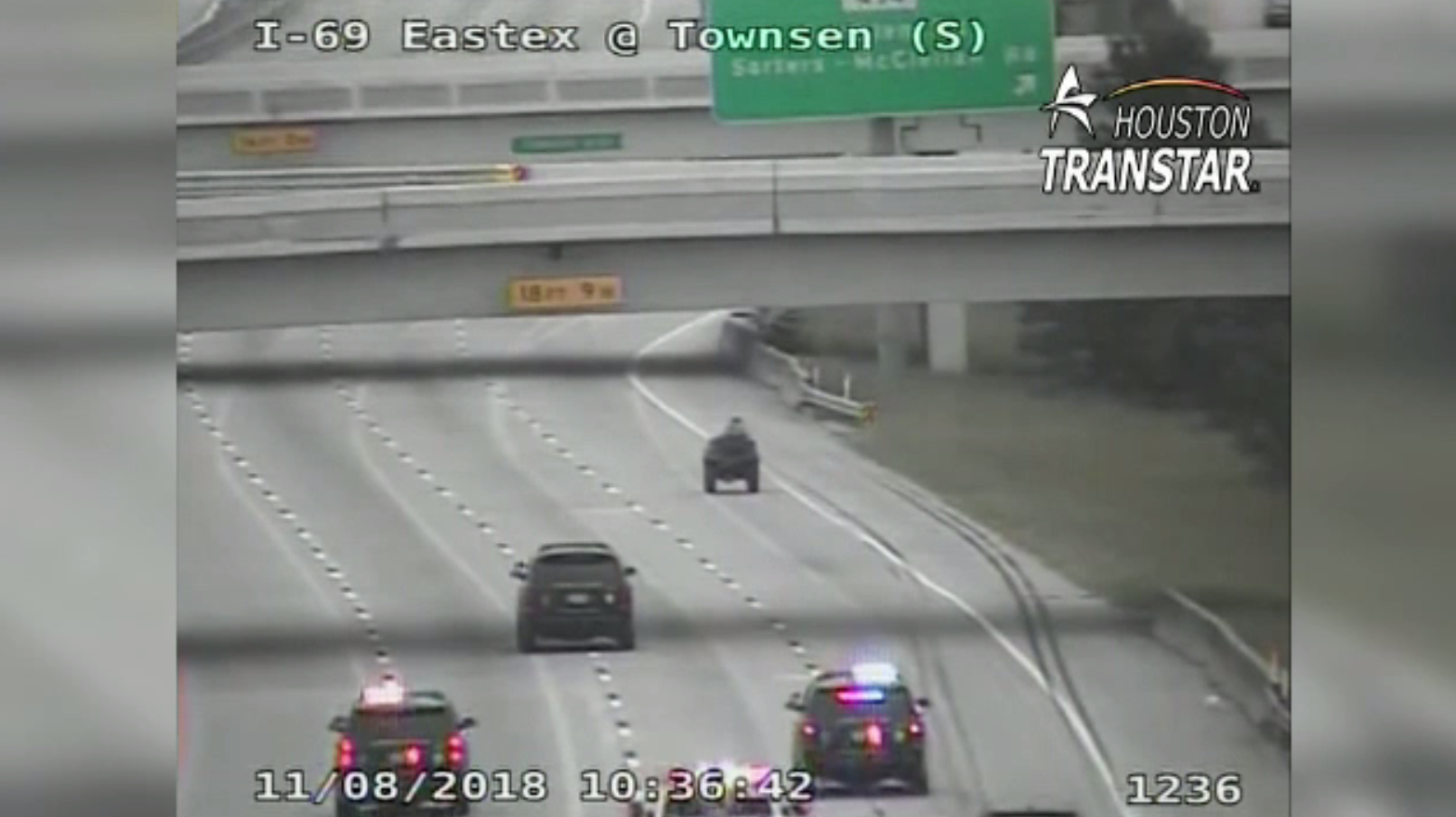 Cum a apărut un copil de 15 ani pe autostradă. Polițiștii au pornit în urmărirea lui