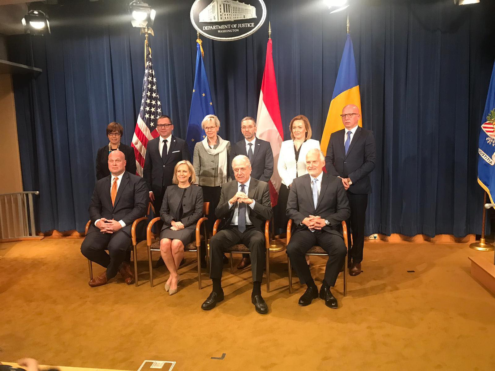 Carmen Dan, întrevedere cu procurorul general interimar al SUA, la Washington