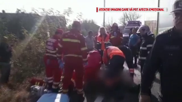 Un autocar cu 35 de pasageri, două camioane și un autoturism s-au ciocnit. Bilanțul carambolului