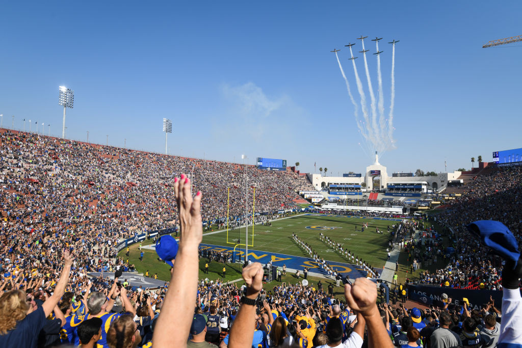 Comemorarea Primului Război Mondial pe un stadion din SUA