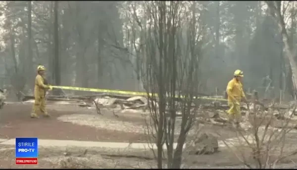 Incendiul din California: 31 de morți și 220 de dispăruți. Vedetele au rămas fără case