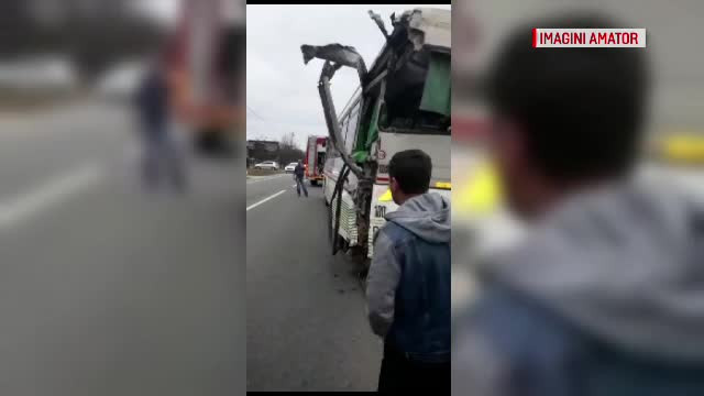 Accident autobuz