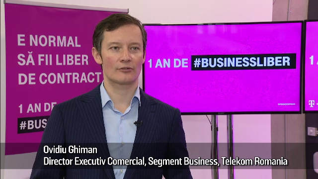 (P)Telekom România a marcat un an de la lansarea promisiunii #BUSINESSLIBER
