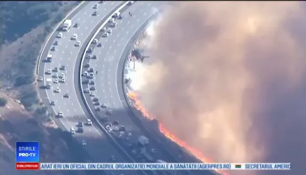 Mărturii terifiante din California: ”Nu o să mori, fugi de acolo”. Bilanțul morților a crescut