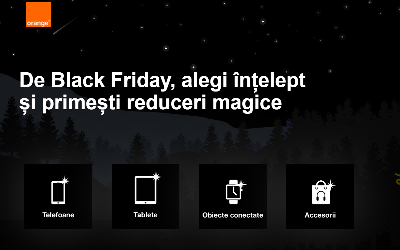 Oferte de neratat la Orange de Black Friday. Ce telefon puteți lua cu numai 5 Euro