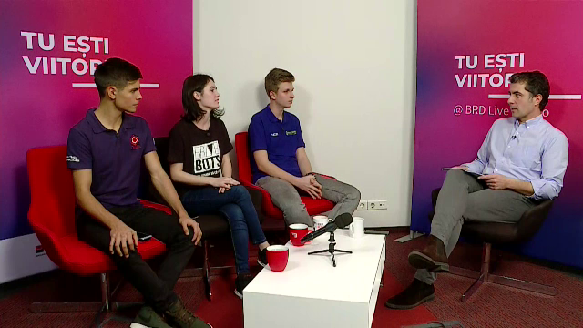 "Tu ești viitorul!" Cristian Leonte şi BRD, interviu pe Ştirile ProTV cu creatorii de mâine
