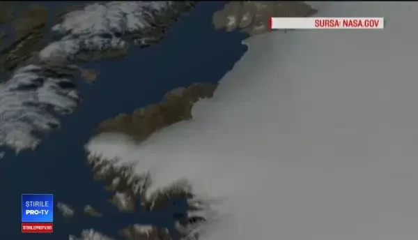Un crater uriaș descoperit în Groenlanda pune pe jar comunitatea științifică. De ce trebuie luate măsuri urgente
