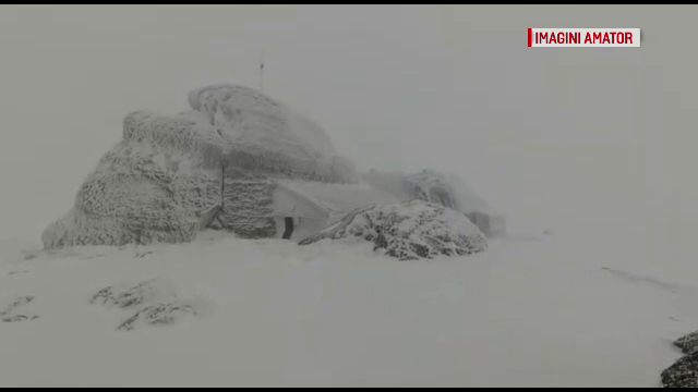 Zona din România în care s-a pornit viscolul. Avertizare de vreme severă în întreaga ţară