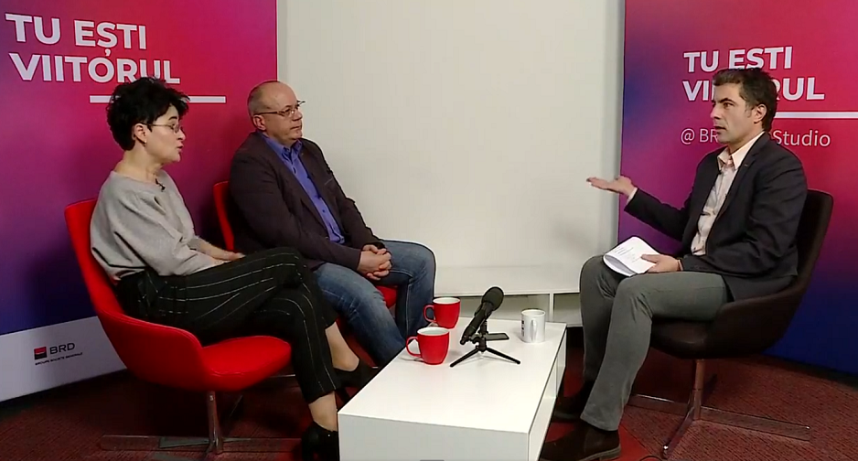 "Tu ești viitorul!" Cristian Leonte şi BRD, interviu LIVE pe Ştirile ProTV cu creatorii de mâine