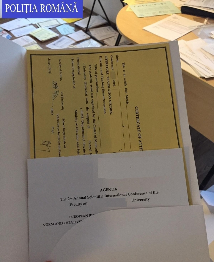 acte de studii false