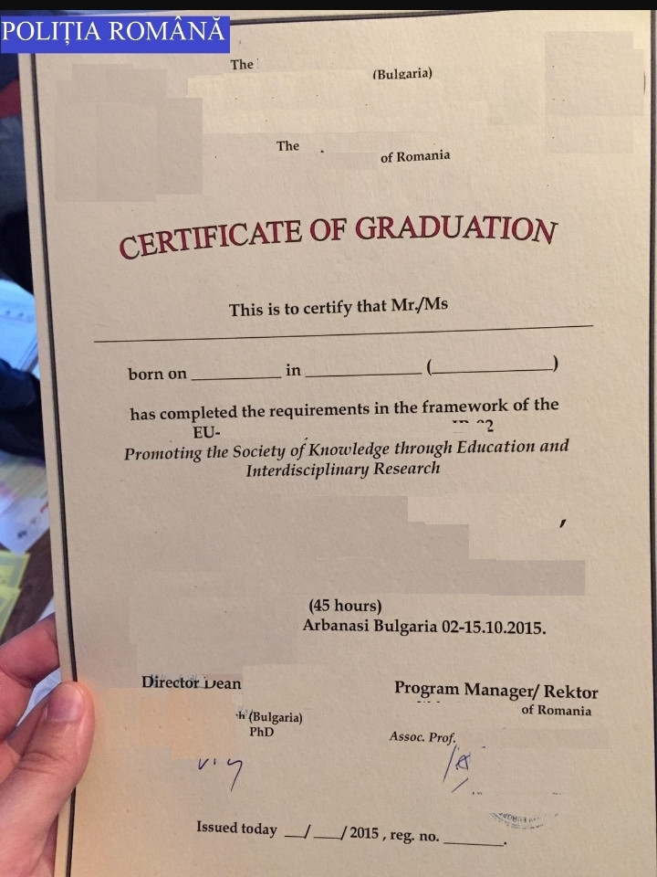 acte de studii false