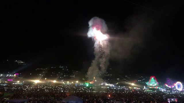 Explozie la festival