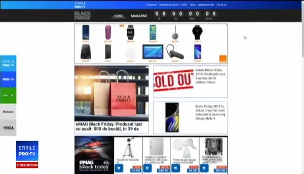 A cumpărat de Black Friday un televizor cu 500 de lei. Ce a descoperit când a deschis coletul