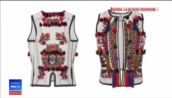 Marile case de modă fac bani din folclorul românesc. Vesta pusă în vânzare de un brand american