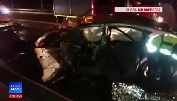 Accident cu trei morți în Constanța. Unul din șoferii implicați ar fi fost băut și a fugit