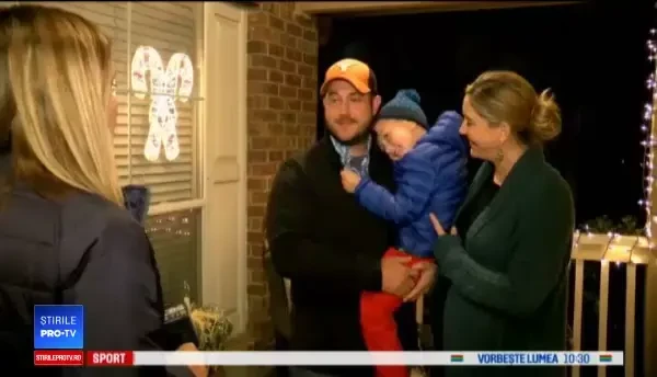 Și-au decorat casa de Crăciun, pentru fiul bolnav, însă un hoț a furat totul. Ce a urmat