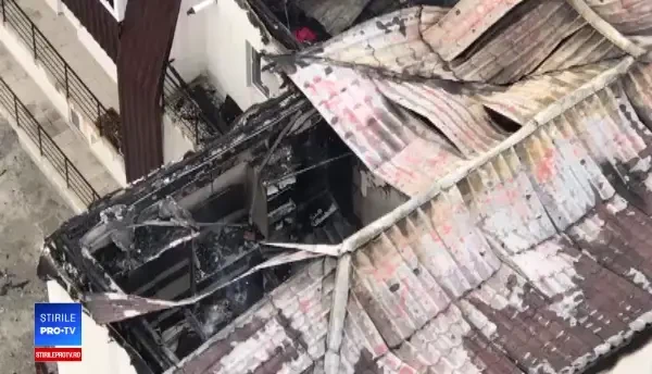 Imagini filmate cu drona la Chiajna