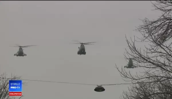 Repetiție generală pentru parada militară de 1 Decembrie. Premiera marcată de Armata Română în 2018