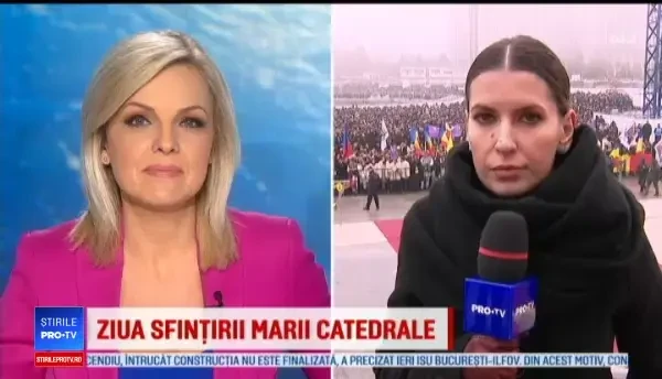 Părintele Bănescu explică ce au voie să facă în Catedrală cei care participă la sfințire