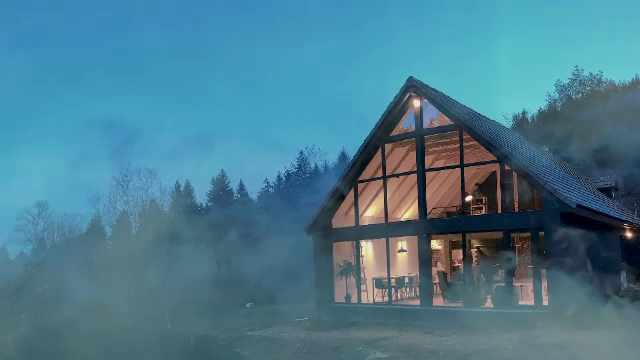 1 Decembrie, la munte. Suma cu care se închiriază pe noapte o vilă în Făgăraș