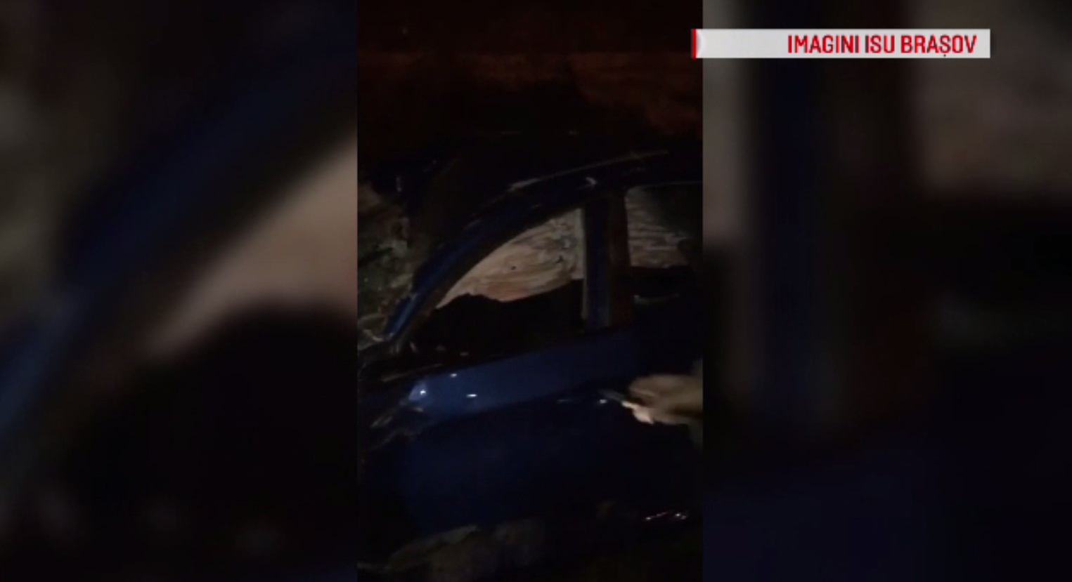 Cum a ajuns un tânăr de 18 ani cu mașina în râul Timiș. Starea acestuia