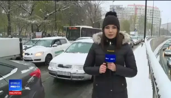 Disperare în traficul din București. Cât i-a luat unui șofer să parcurgă un km