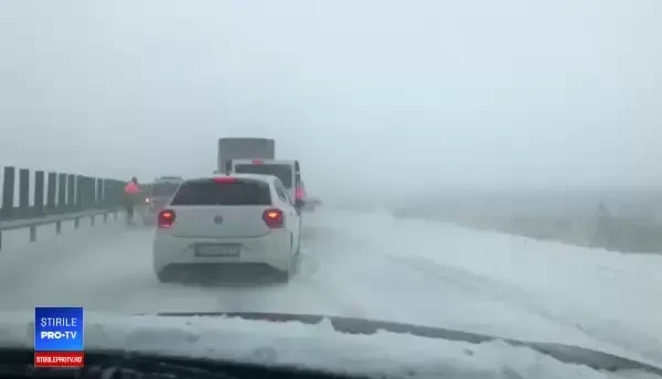 Accident pe Autostrada Soarelui