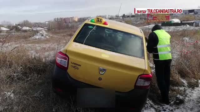 Taximetrist găsit în spatele unui depozit, bătut şi aproape îngheţat. Omul nu-şi mai amintea ce a păţit