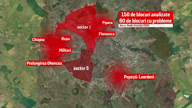 Zeci de blocuri din București, un pericol pentru locatari. „Sărea siguranța de trei ori pe zi”