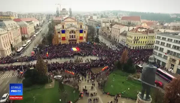 "Trăim Unirea" cu două zile de evenimente spectaculoase la Cluj-Napoca