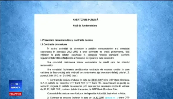 Dezvăluirile inspectorului care a amendat OTP. "ANPC şi foarte probabil BNR au protejat banca"